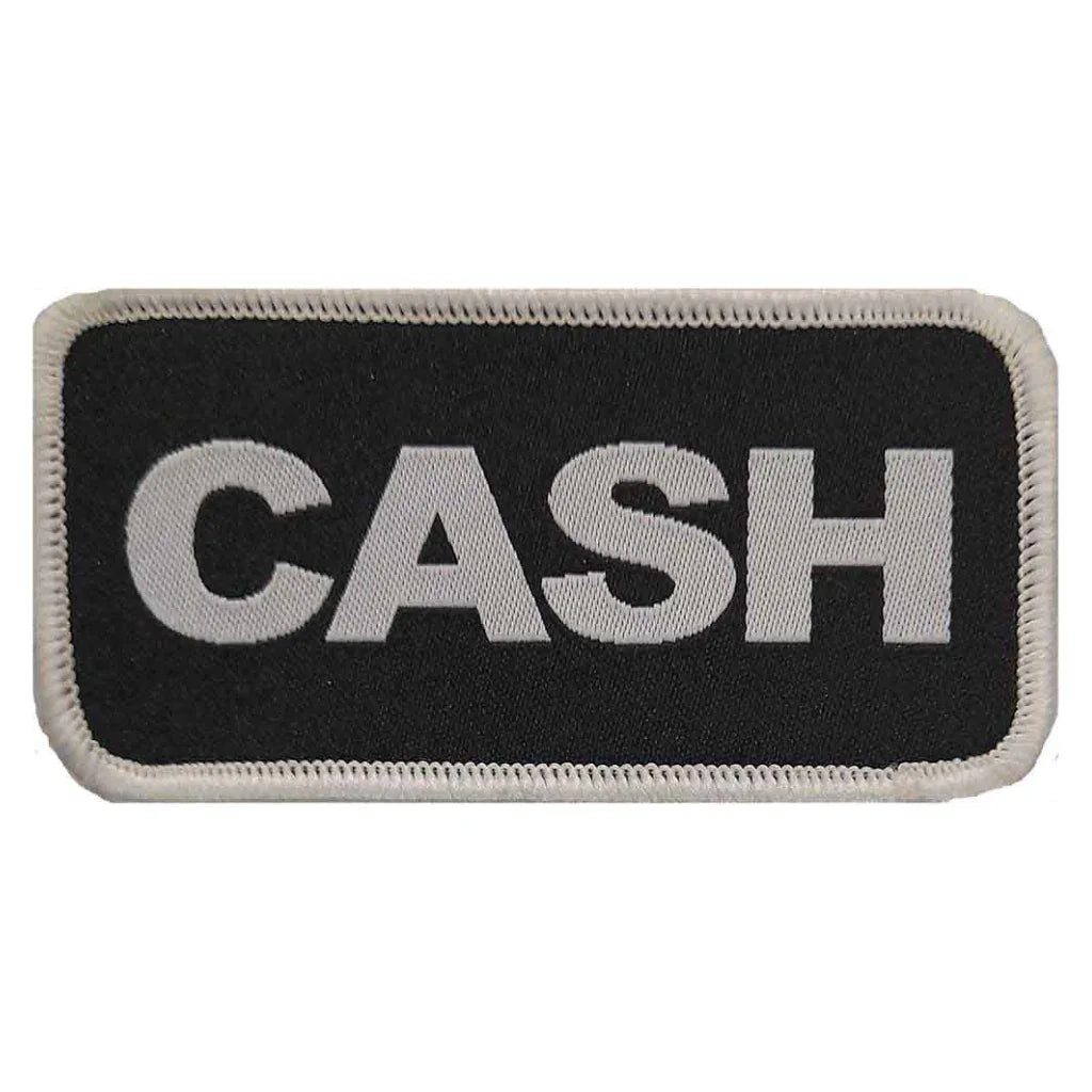 Johnny Cash Patch · CASH Text Logo (7cm x 4cm) - Totenkopf.com
