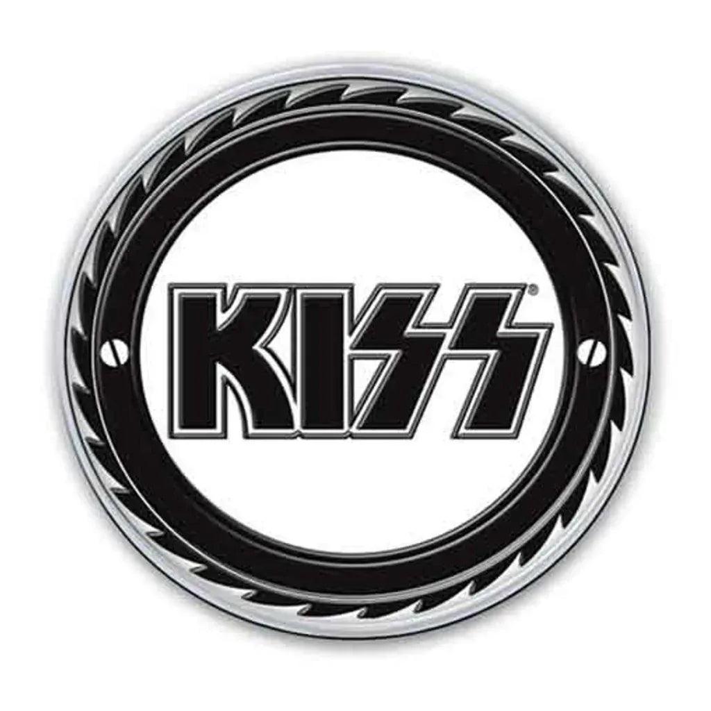 Kiss Anstecker Pin Rund · Buzzsaw (Ø 3cm) - Totenkopf.com