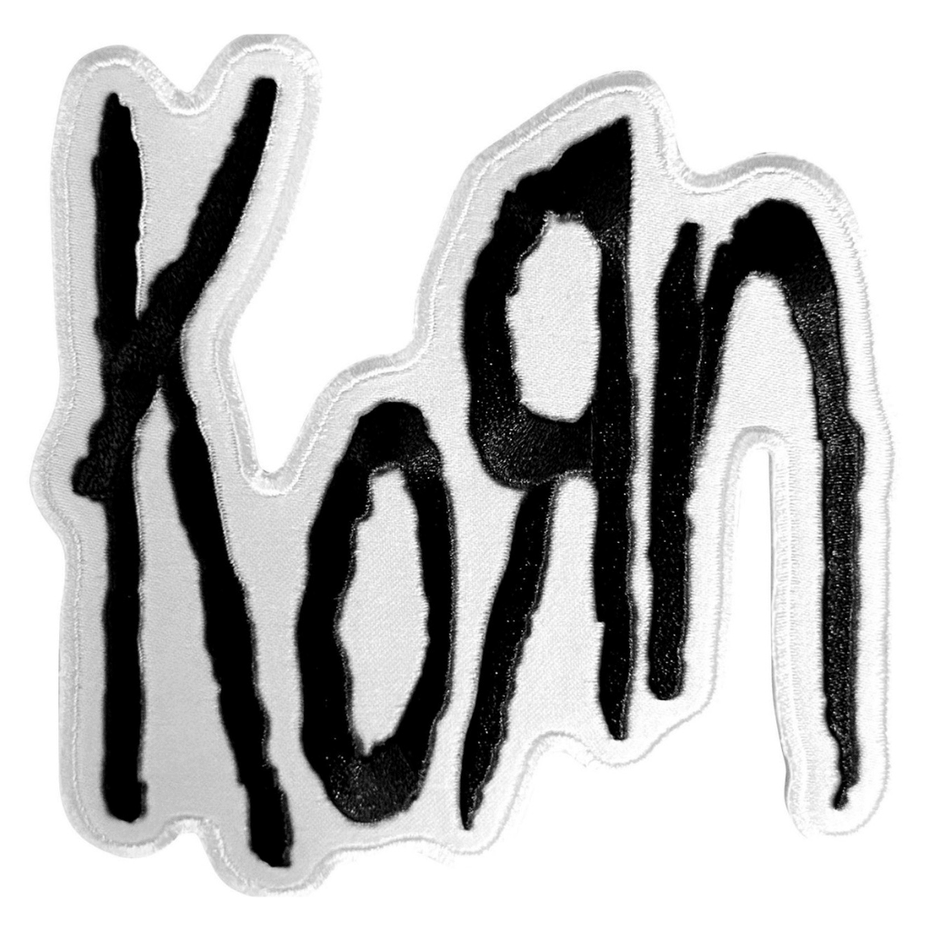 korn-patch-black-logo-cut-out - Totenkopf.com