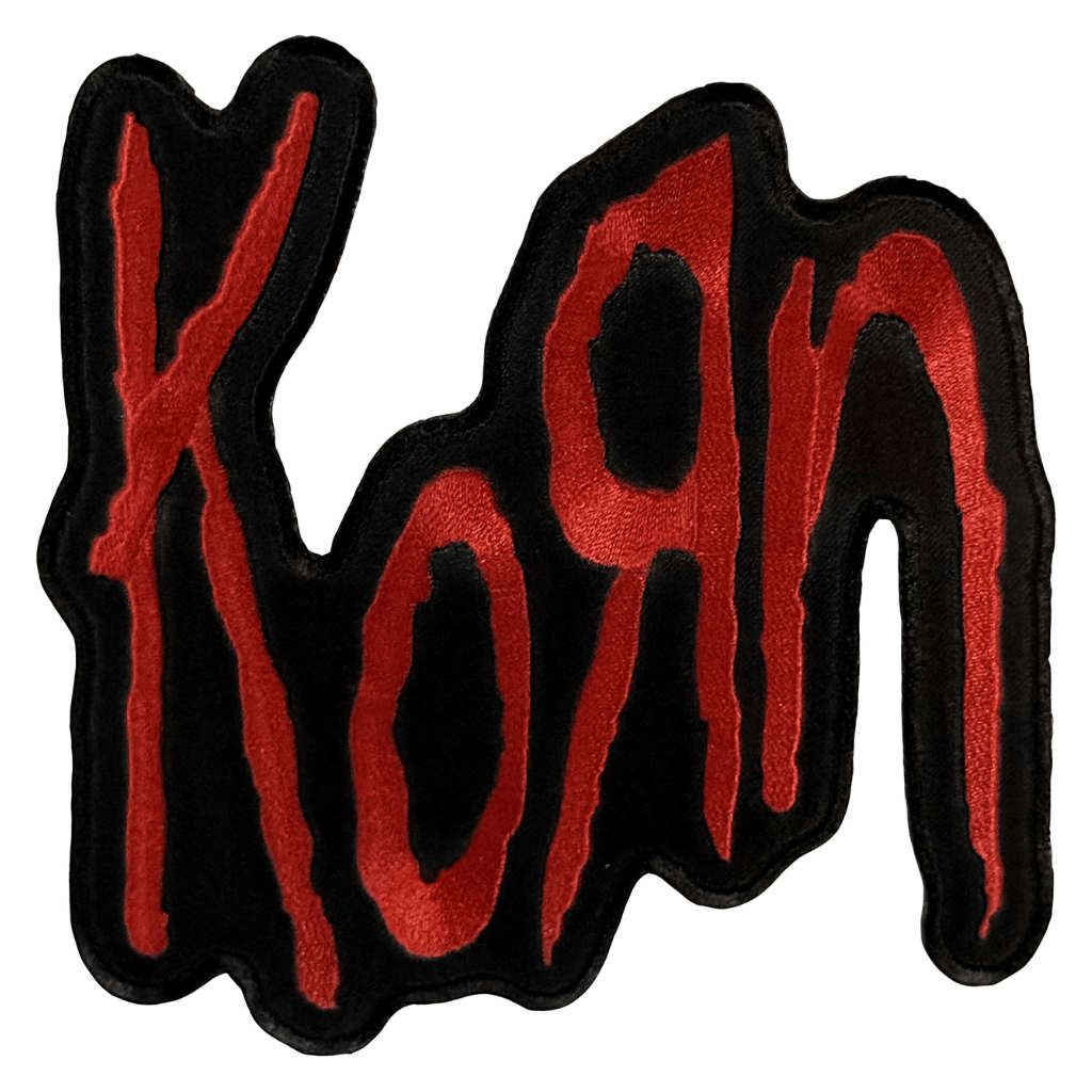 korn-patch-red-logo-cut-out - Totenkopf.com
