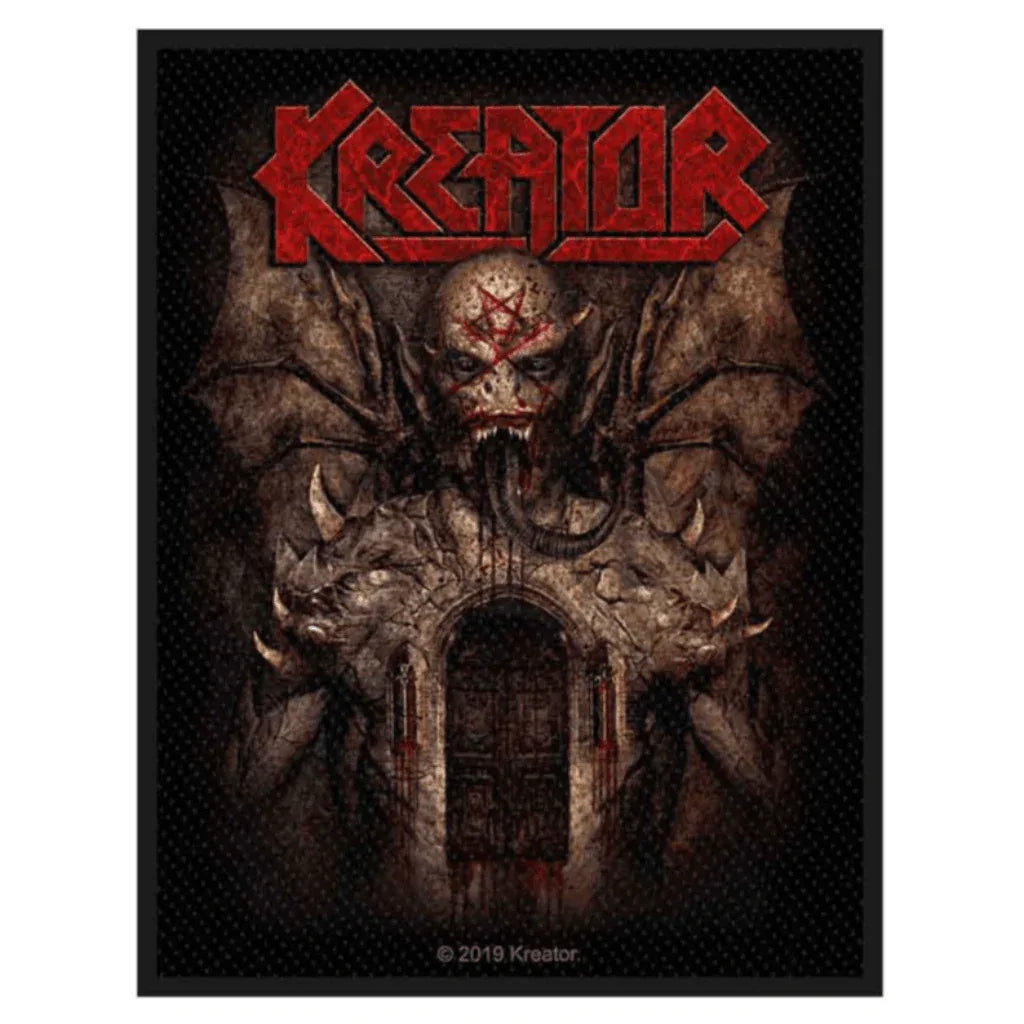 Kreator Patch · Gods Of Violence (8cm x 10cm) - Totenkopf.com