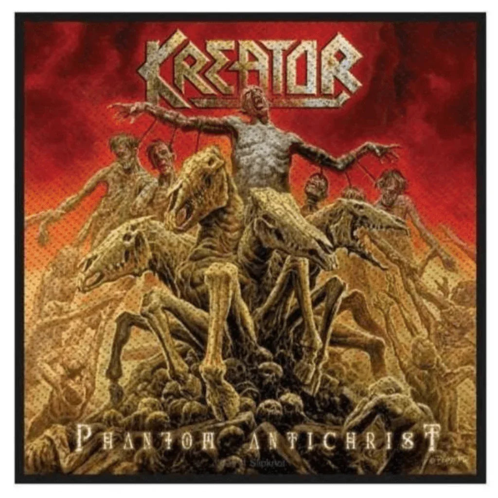 Kreator Patch · Phantom Anti-Christ (10cm x 10cm) - Totenkopf.com
