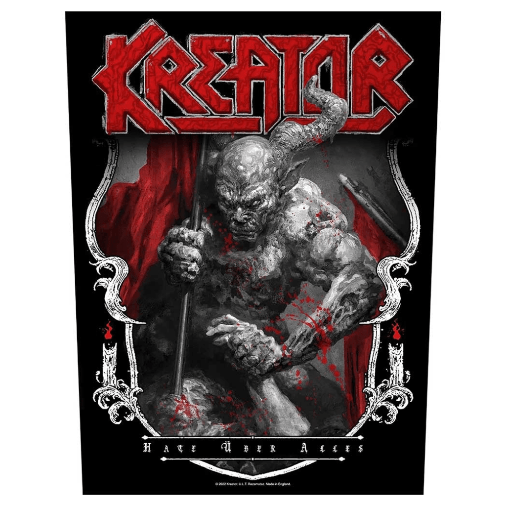 Kreator Backpatch · Hate Uber Alles