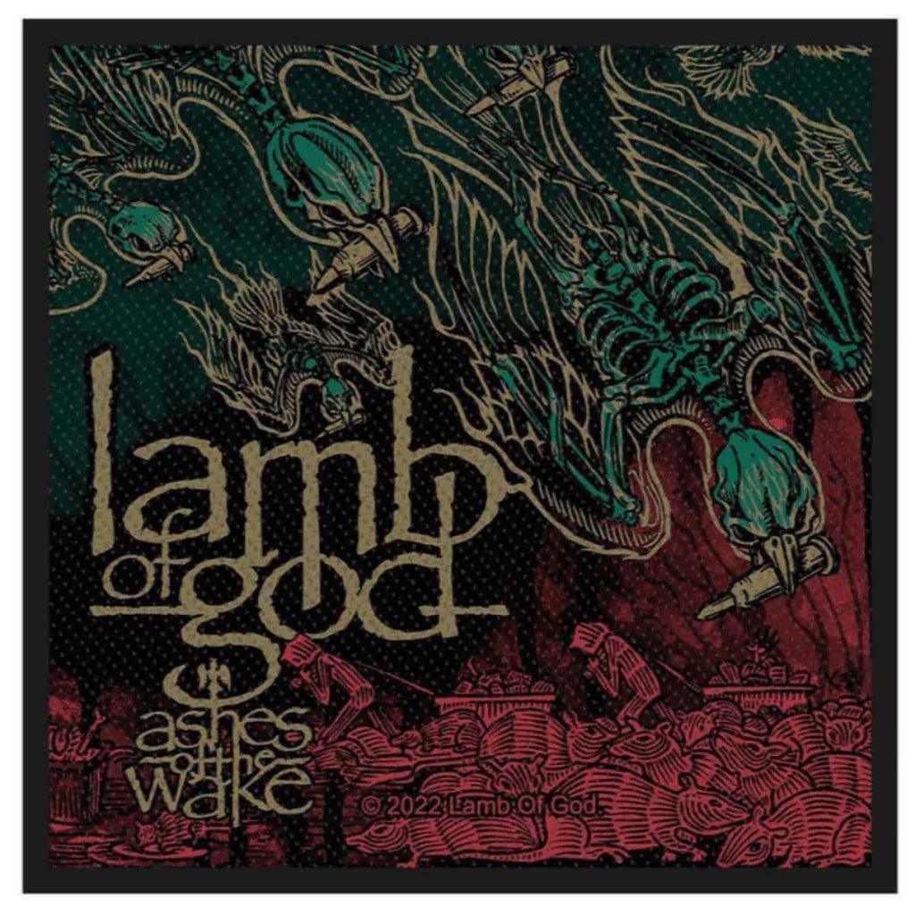 lamb-of-god-patch-aufnaeher-ashes - Totenkopf.com