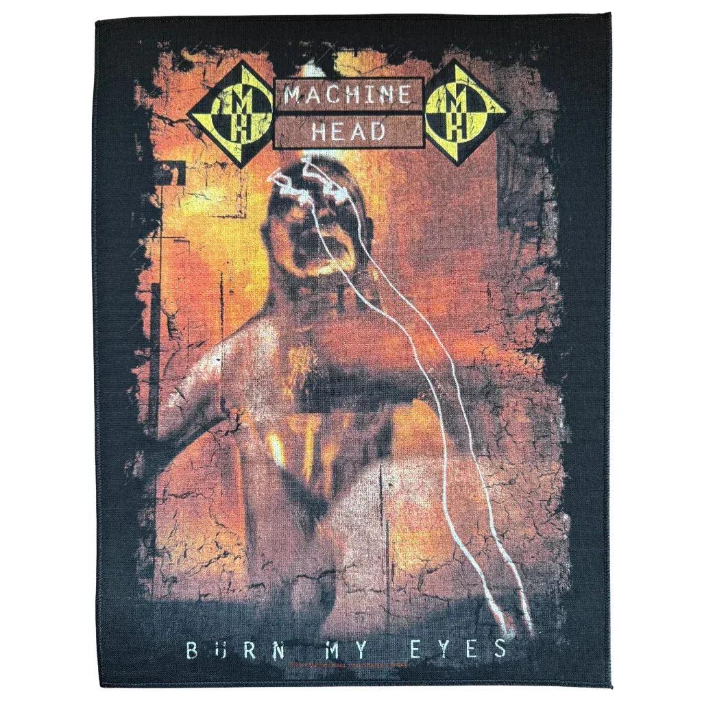 Machine Head Backpatch Rückenaufnäher · Burn My Eyes (29cm x 34cm) - Totenkopf.com