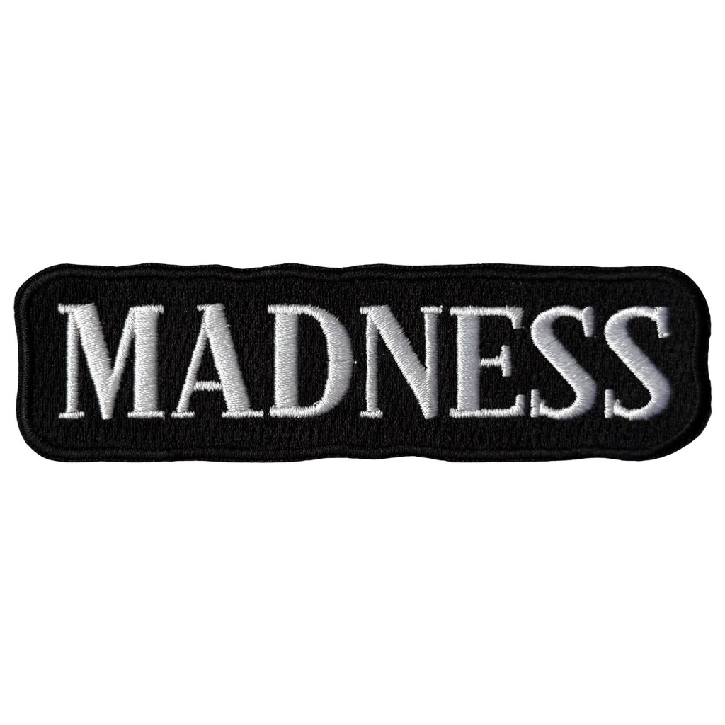 Madness Patch · Text Logo (11cm x 3cm)