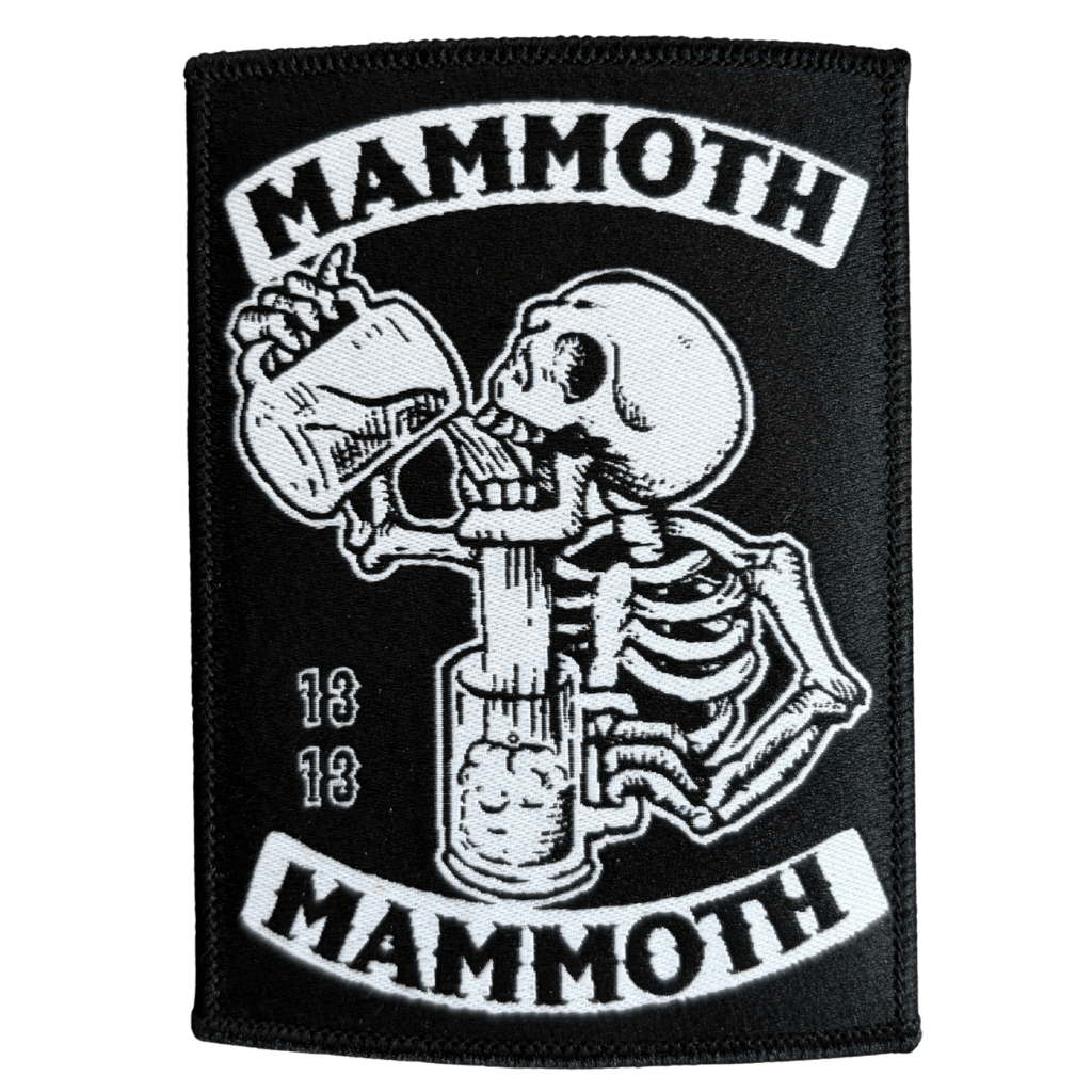 mammoth-patch-drunken-skull - Totenkopf.com
