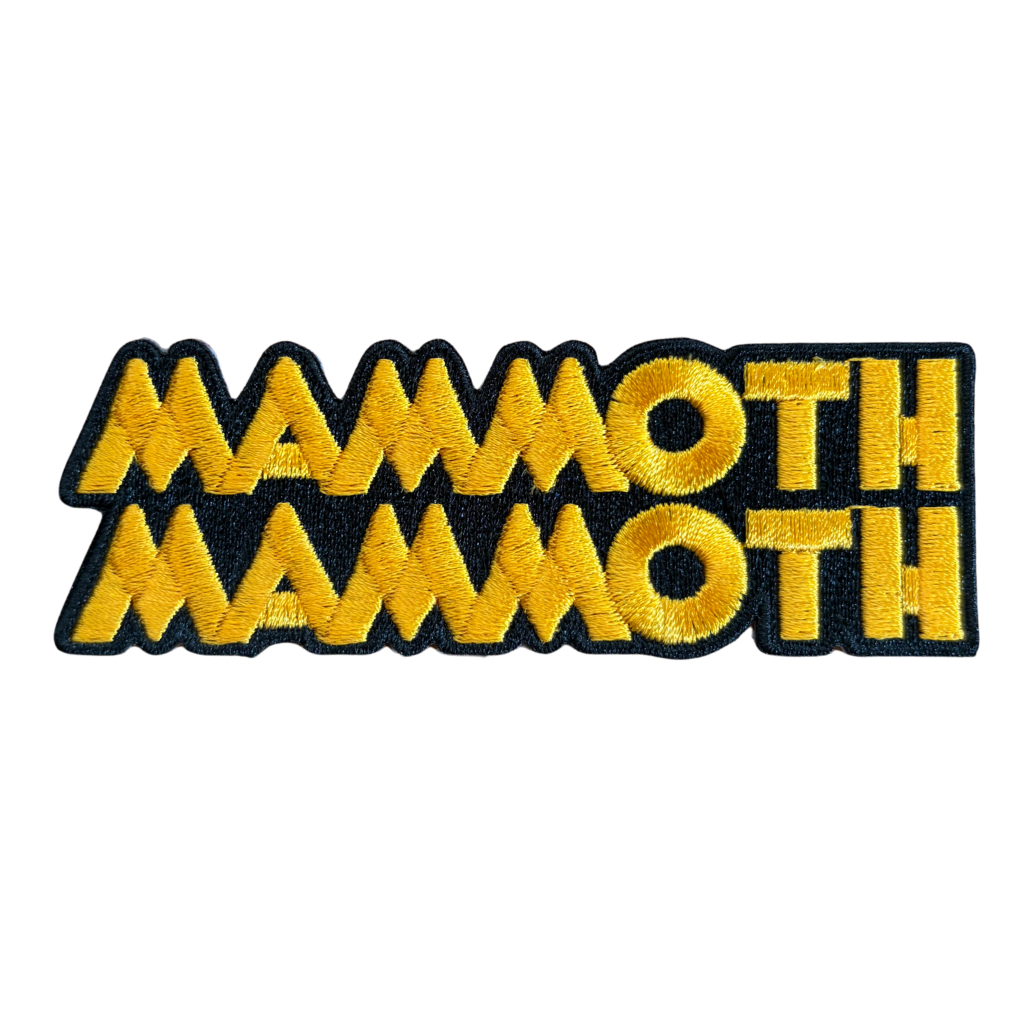 Mammoth Patch · Logo Stripe Cut Out (10cm x 4cm)