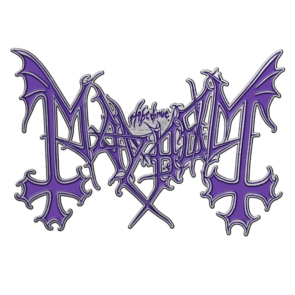mayhem-pin-anstecker-purple-logo - Totenkopf.com