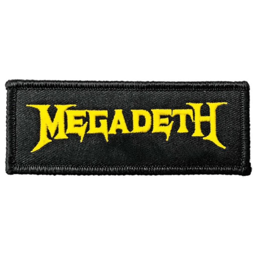 Megadeth Patch · Logo Stripe (10cm x 5cm) - Totenkopf.com