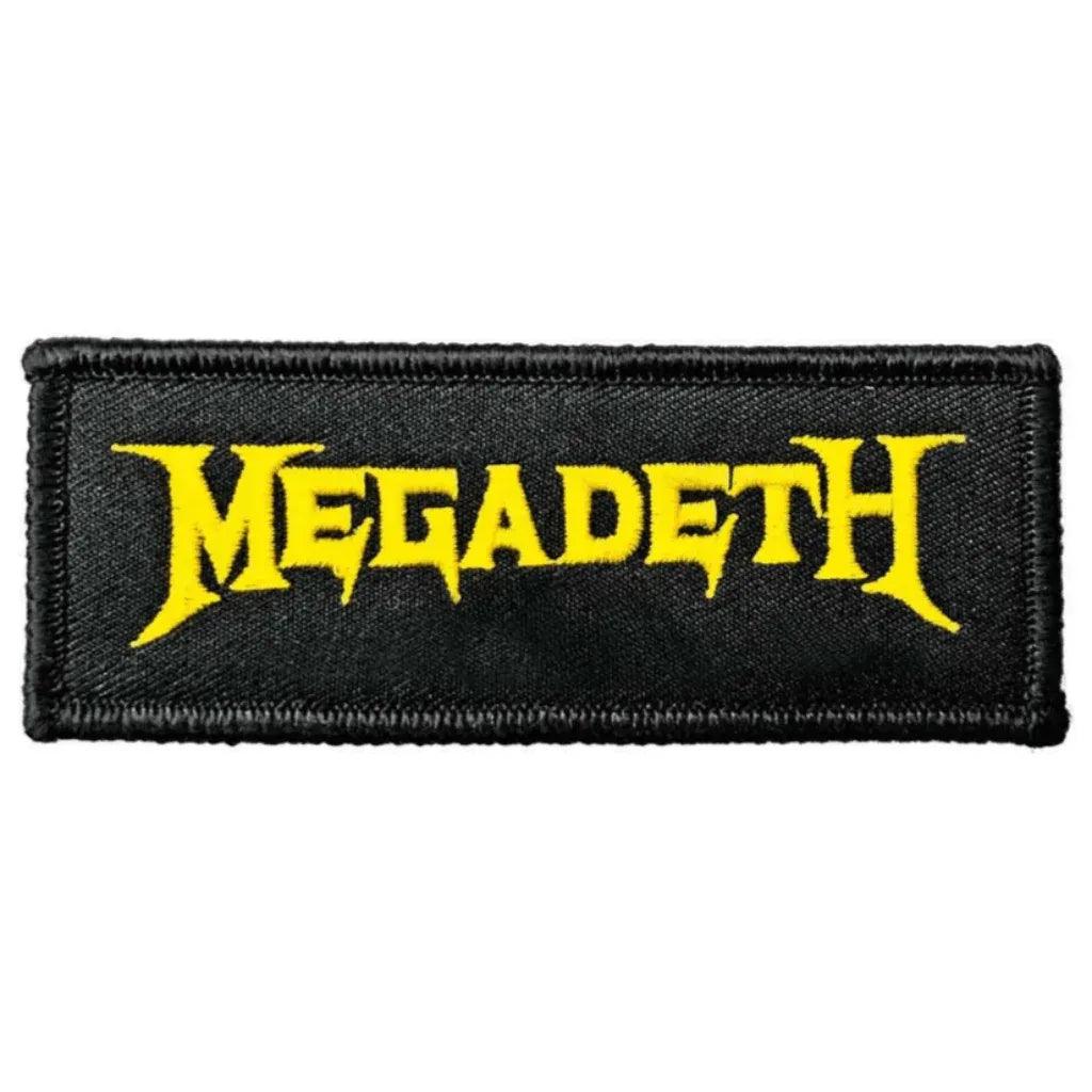 megadeth-aufnaeher-patch-logo - Totenkopf.com