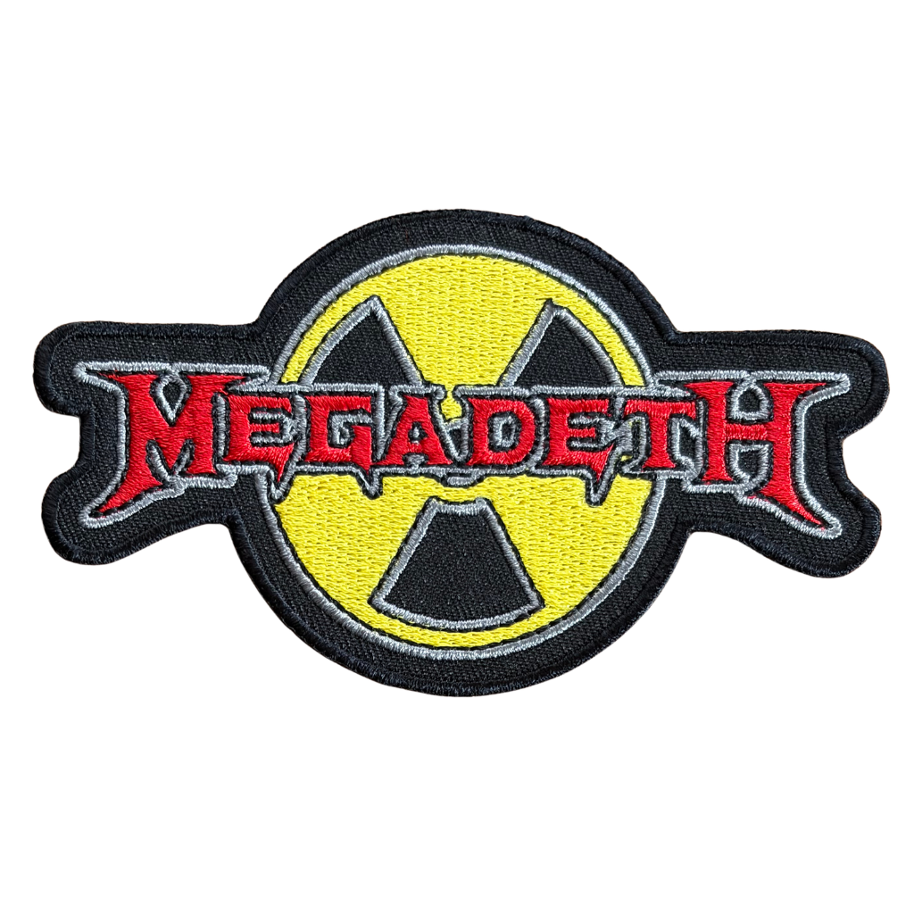 Megadeth Patch · Hazard Logo New (10cm x 6cm)
