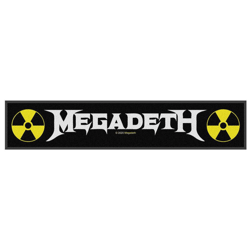 Megadeth Patch · Langer Logo Stripe