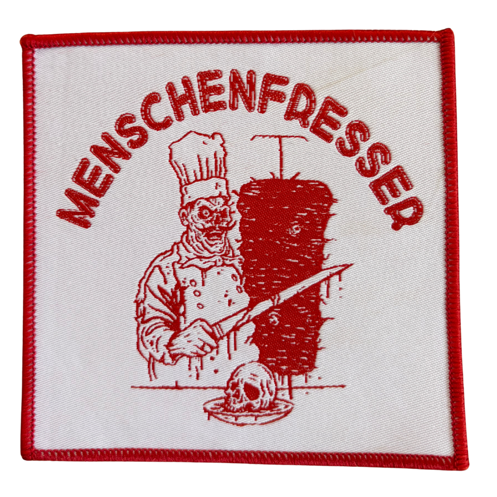 Menschenfresser Patch · Gönn Dir (10cm x 10cm)
