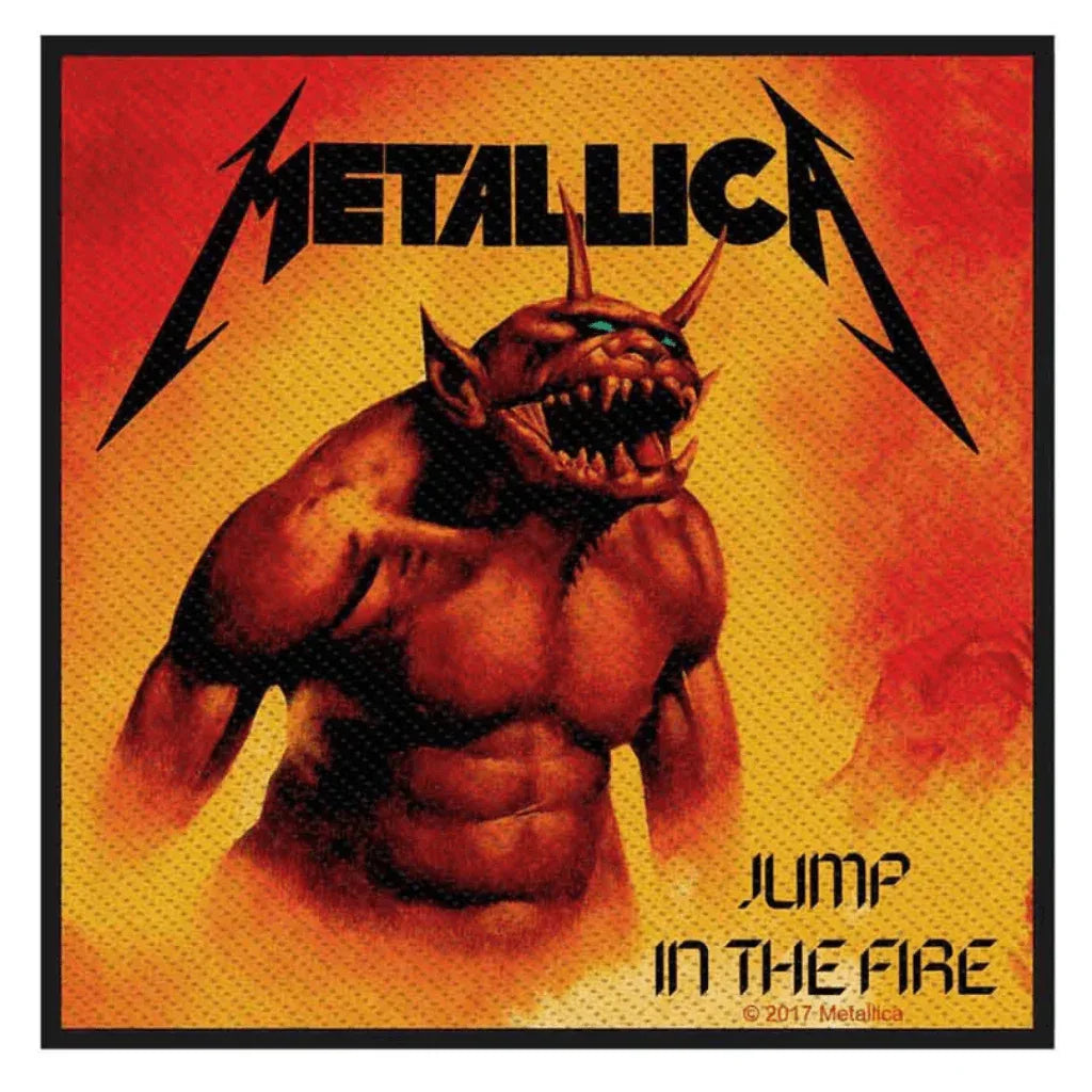 metallica-aufnaeher-patch-jump-in-the-fire - Totenkopf.com