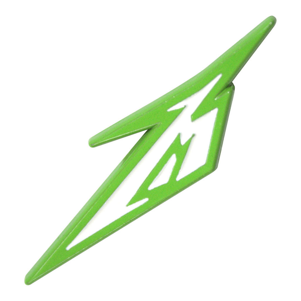 Metallica Anstecker · Green M Logo · Band Merch