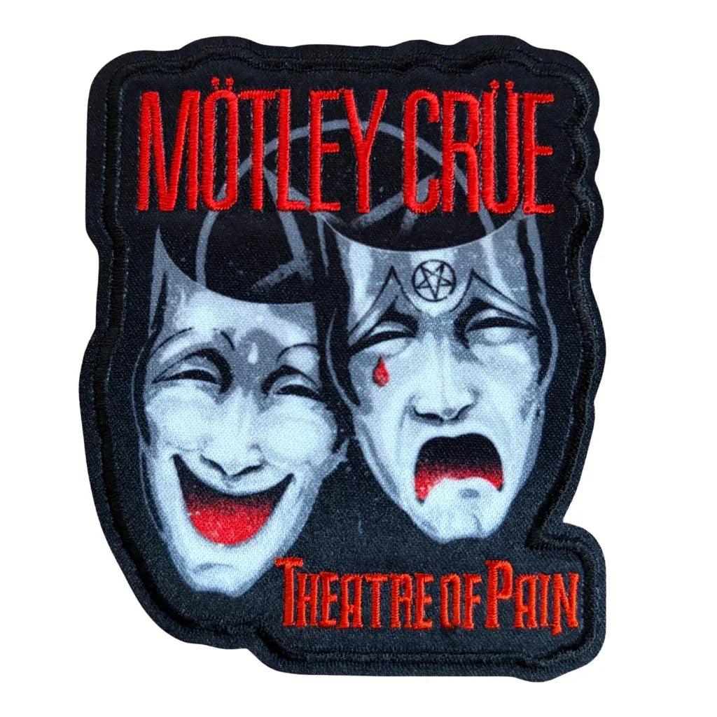 Mötley Crüe Patch · Theatre Of Pain Cut Out (7cm x 8cm) - Totenkopf.com