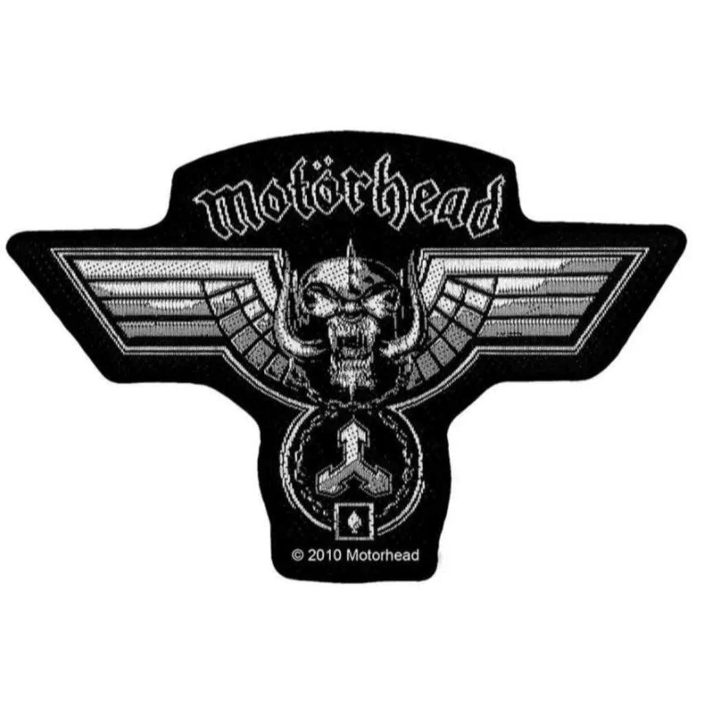 motorhead-aufnaeher-patch-hammered-cut-out - Totenkopf.com