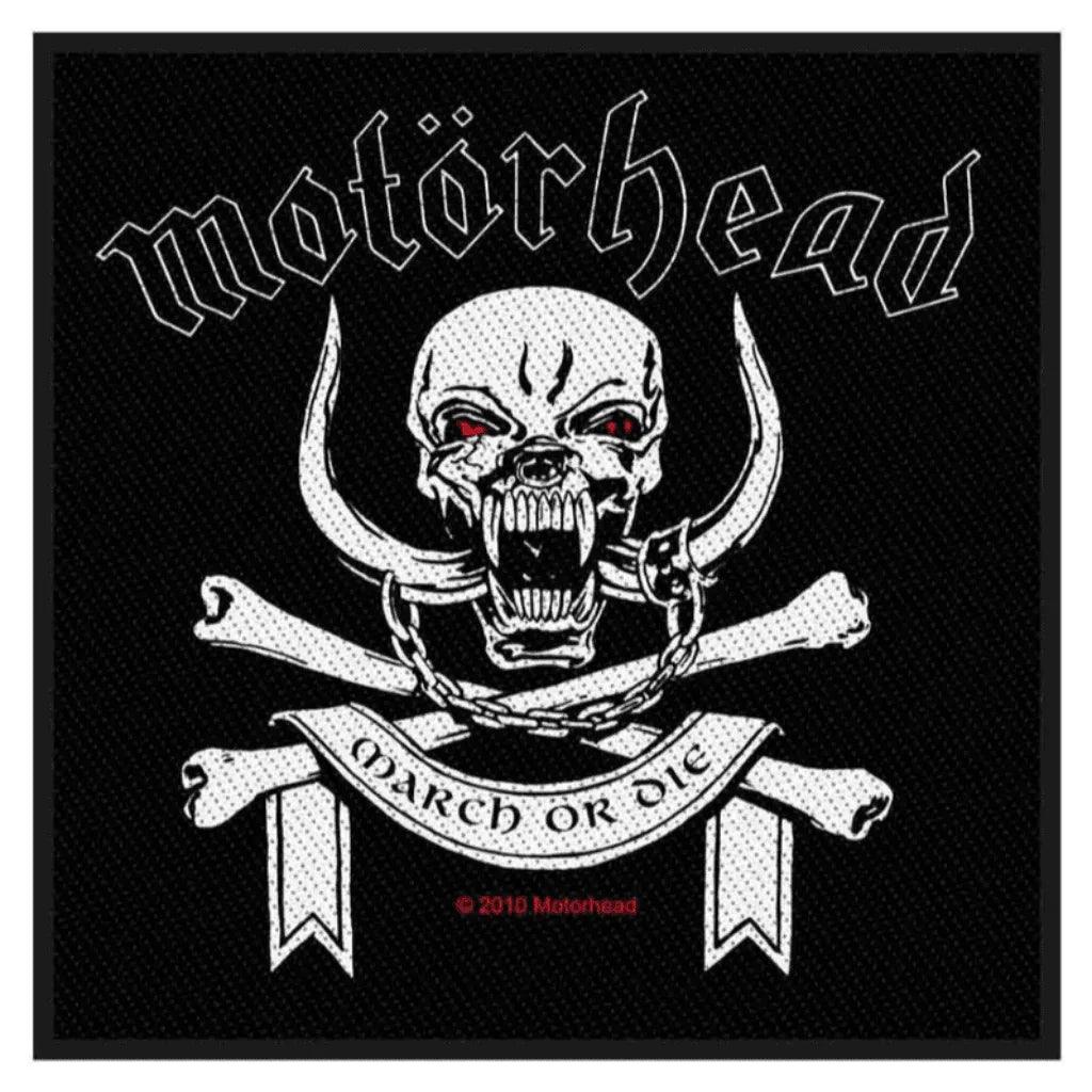 motorhead-aufnaeher-patch-march-or-die - Totenkopf.com