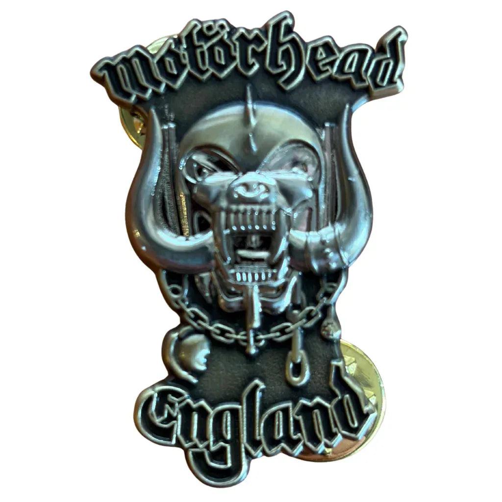 Motörhead Anstecker Pin · England (3cm x 4cm) - Totenkopf.com
