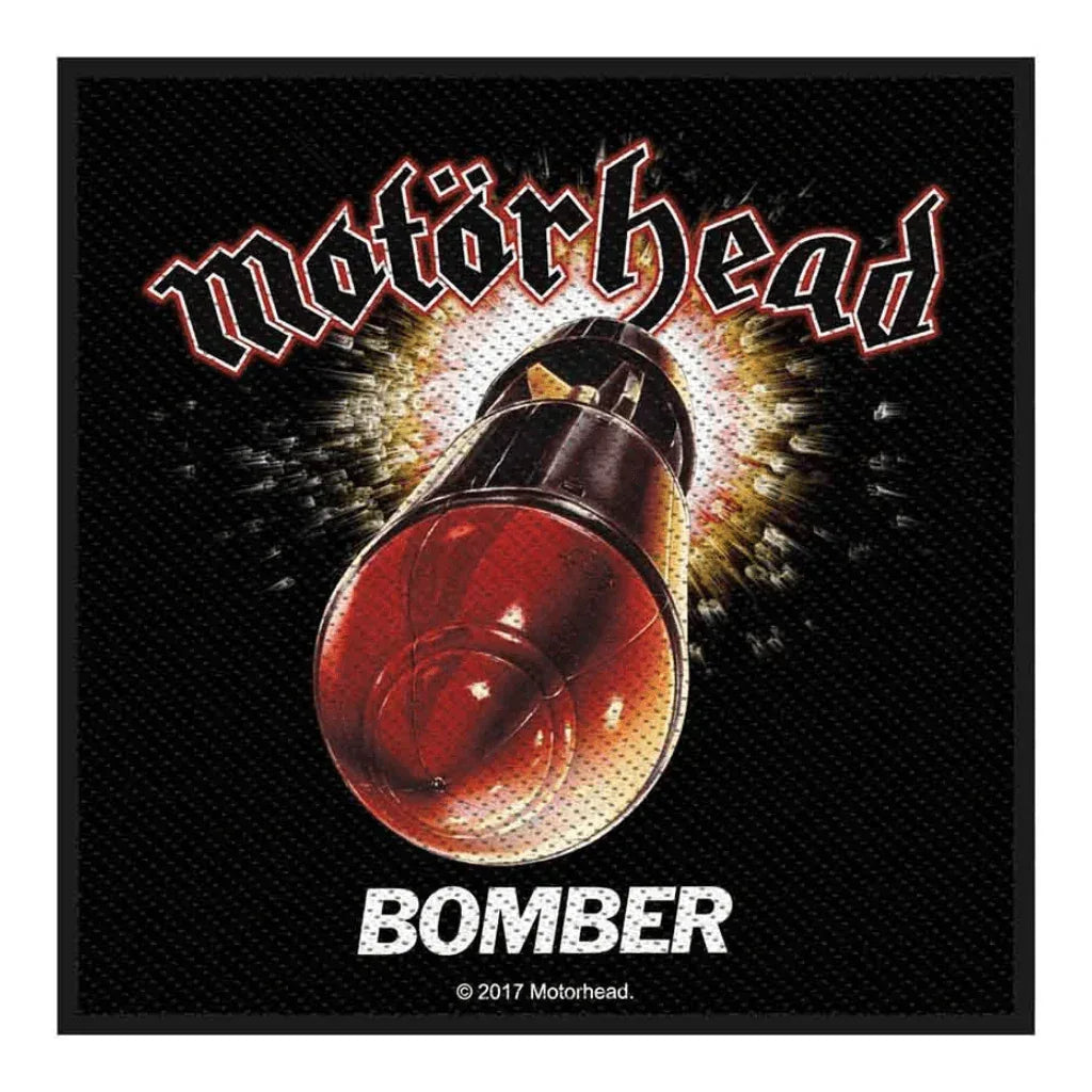 Motörhead Patch · Bomber (10cm x 10cm) - Totenkopf.com