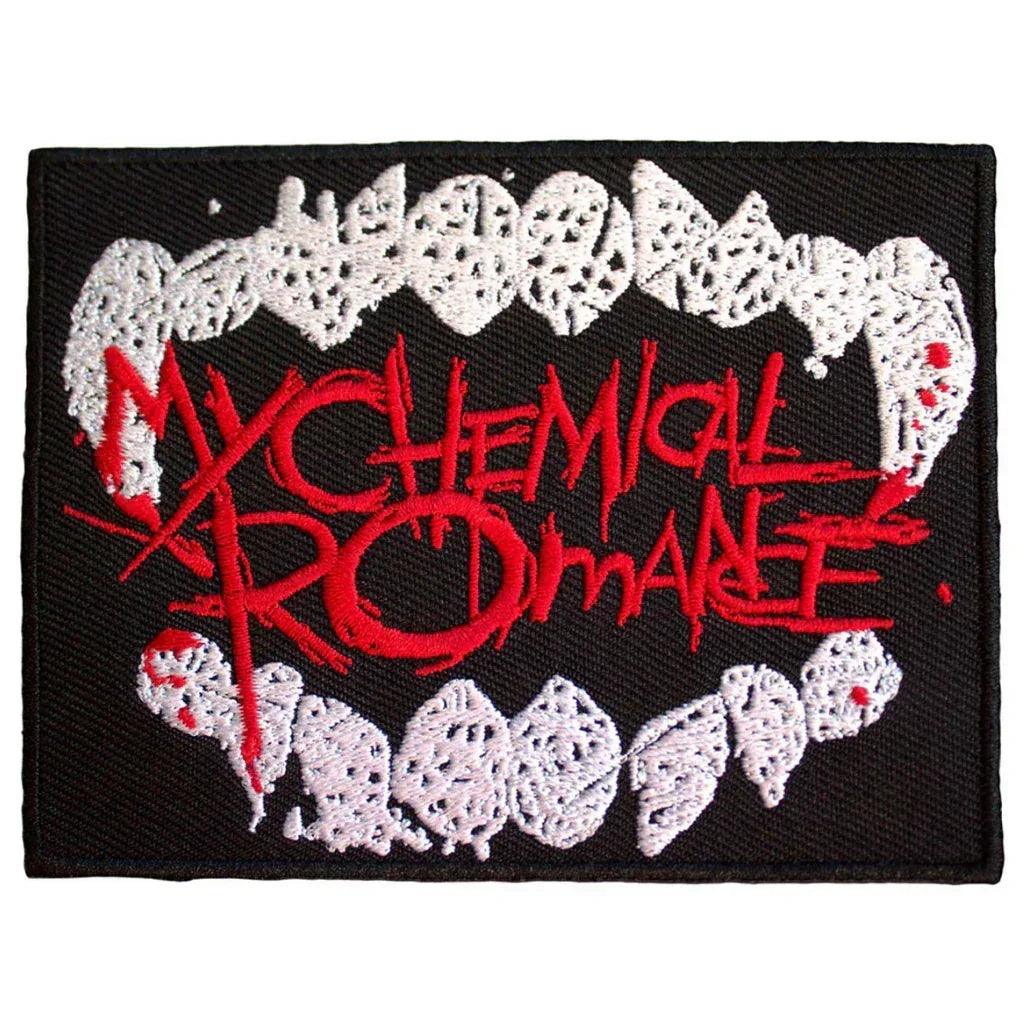 my-chemical-romance-patch-fangs - Totenkopf.com
