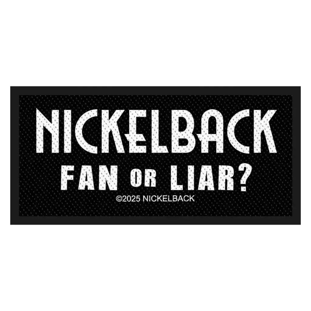 nickelback-patch-fan-or-liar - Totenkopf.com