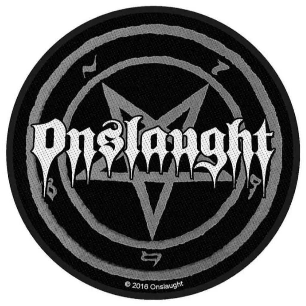 onslaught-aufnaeher-patch-pentagram - Totenkopf.com