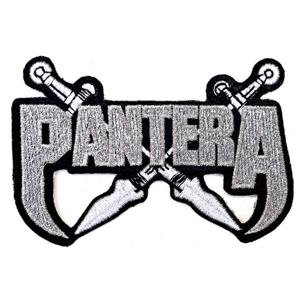 Pantera Aufnäher Patch Silver Swords