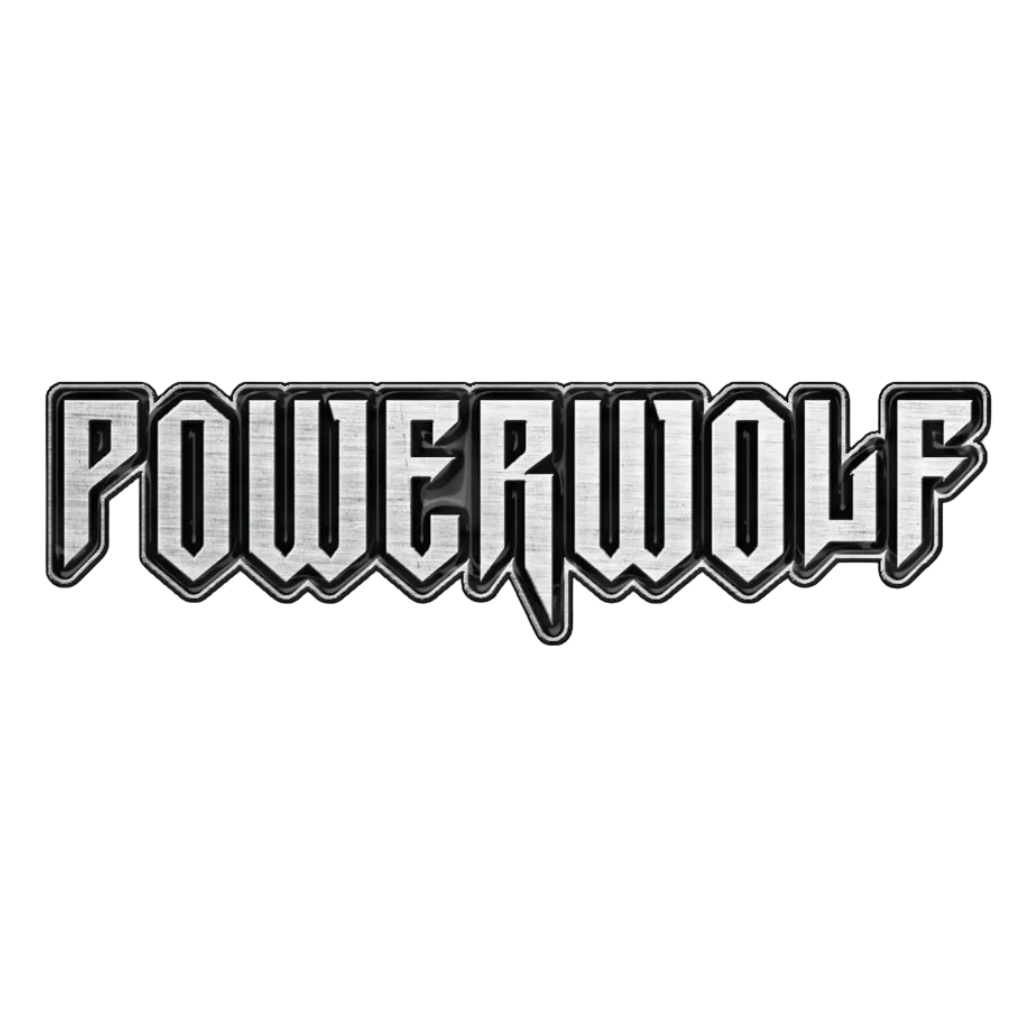 Powerwolf Anstecker Pin · Text Logo