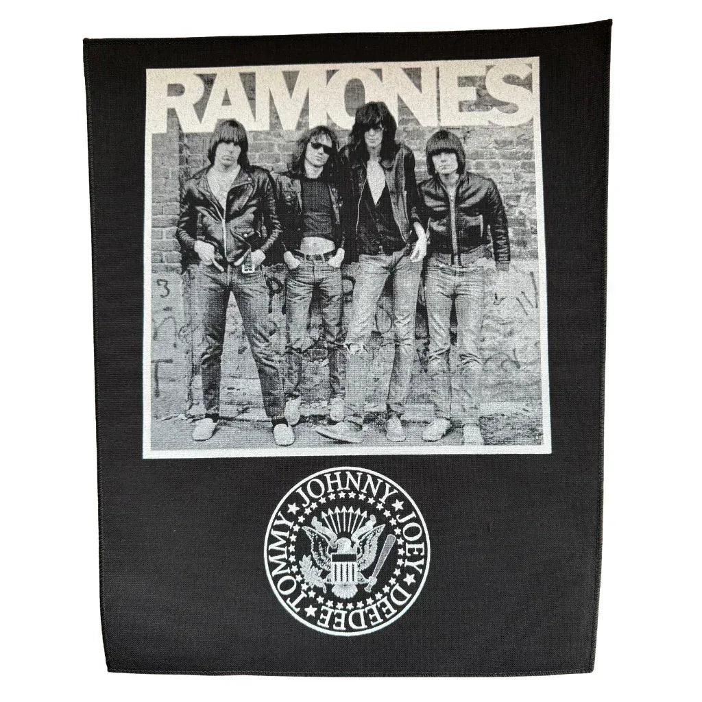 ramones-backpatch-band-photo - Totenkopf.com