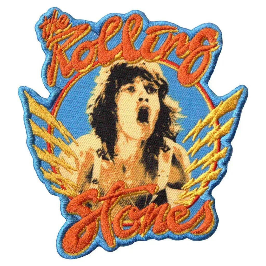rolling-stones-patch-mike-logo-orange - Totenkopf.com