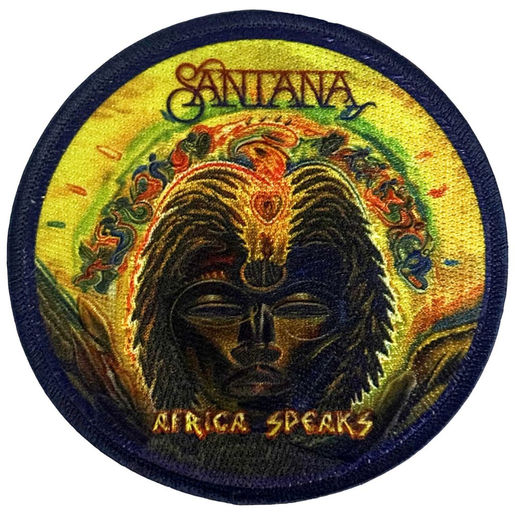 Santana Patch Rund · Africa Speaks (Ø 10cm)