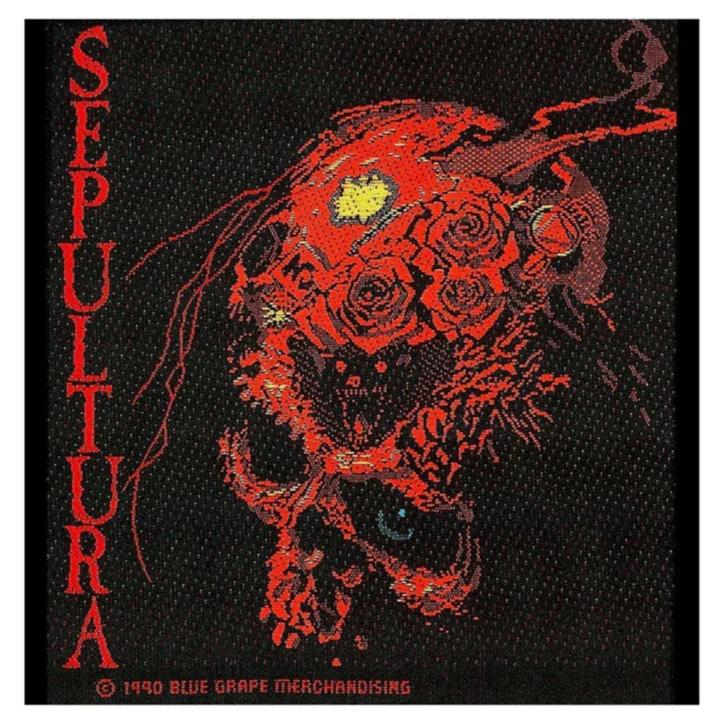 sepultura-aufnaeher-patch-beneth-the-remains - Totenkopf.com