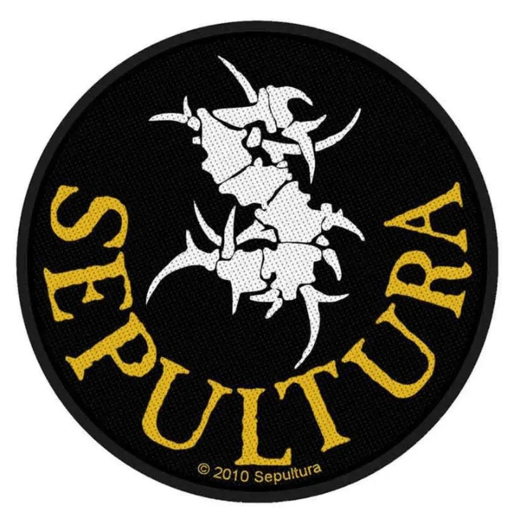 sepultura-aufnaeher-patch-logo - Totenkopf.com
