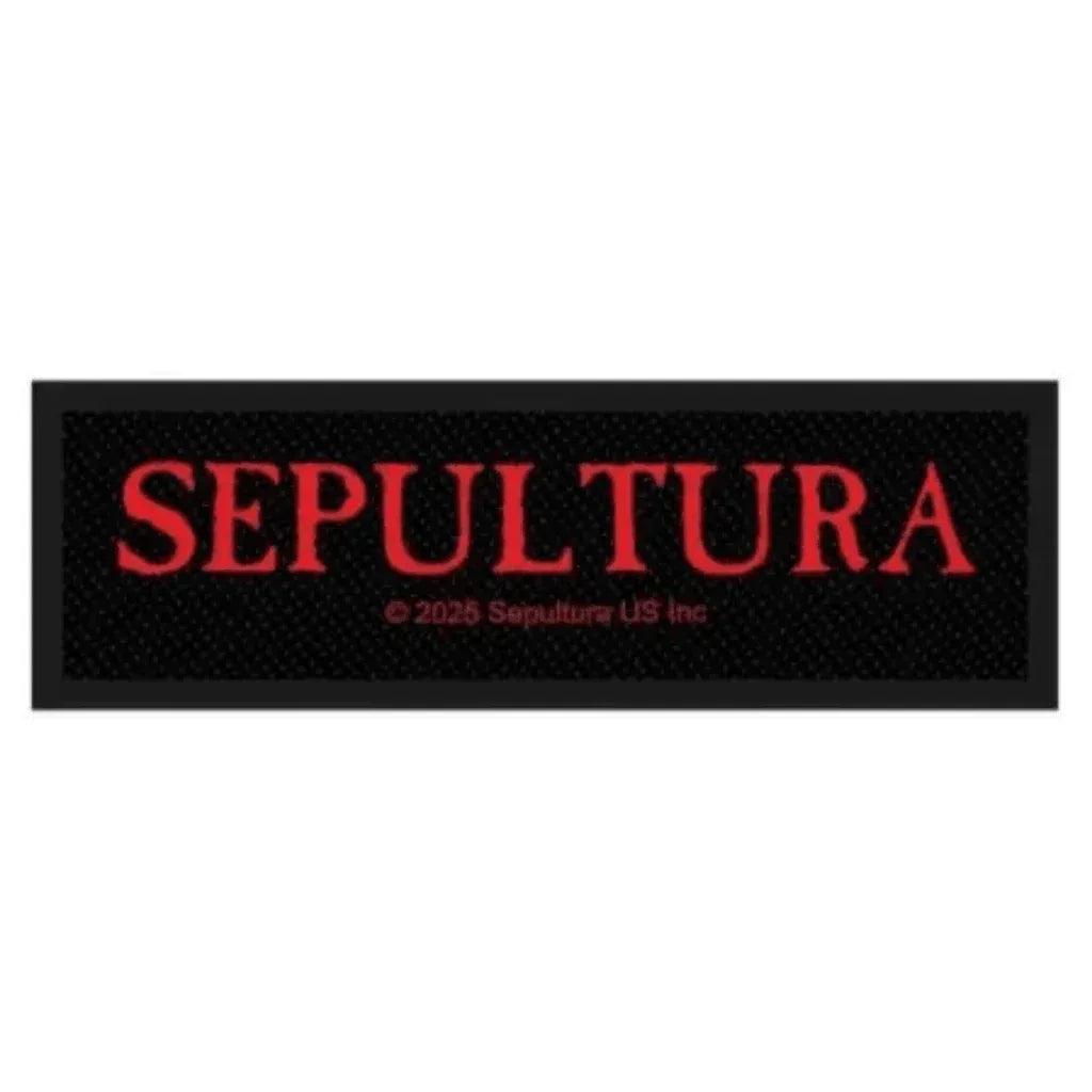 sepultura-patch-logo-stripe - Totenkopf.com