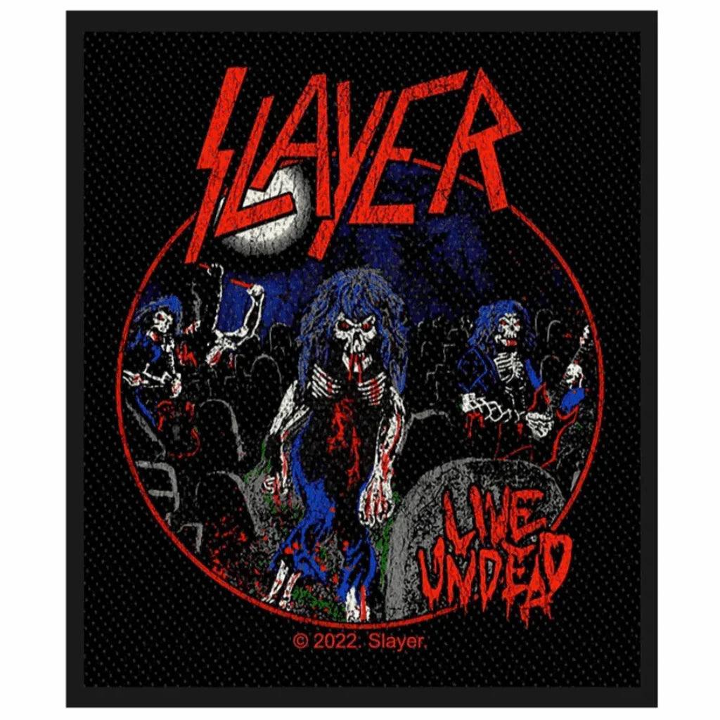 slayer-merch-standard-patch-live-undead - Totenkopf.com