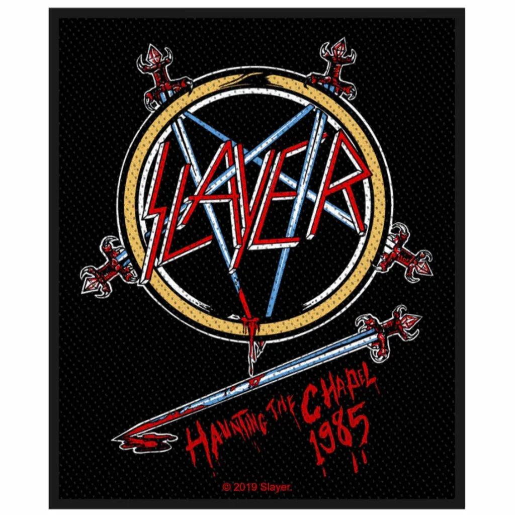 slayer-standard-patch-haunting-the-chapel - Totenkopf.com