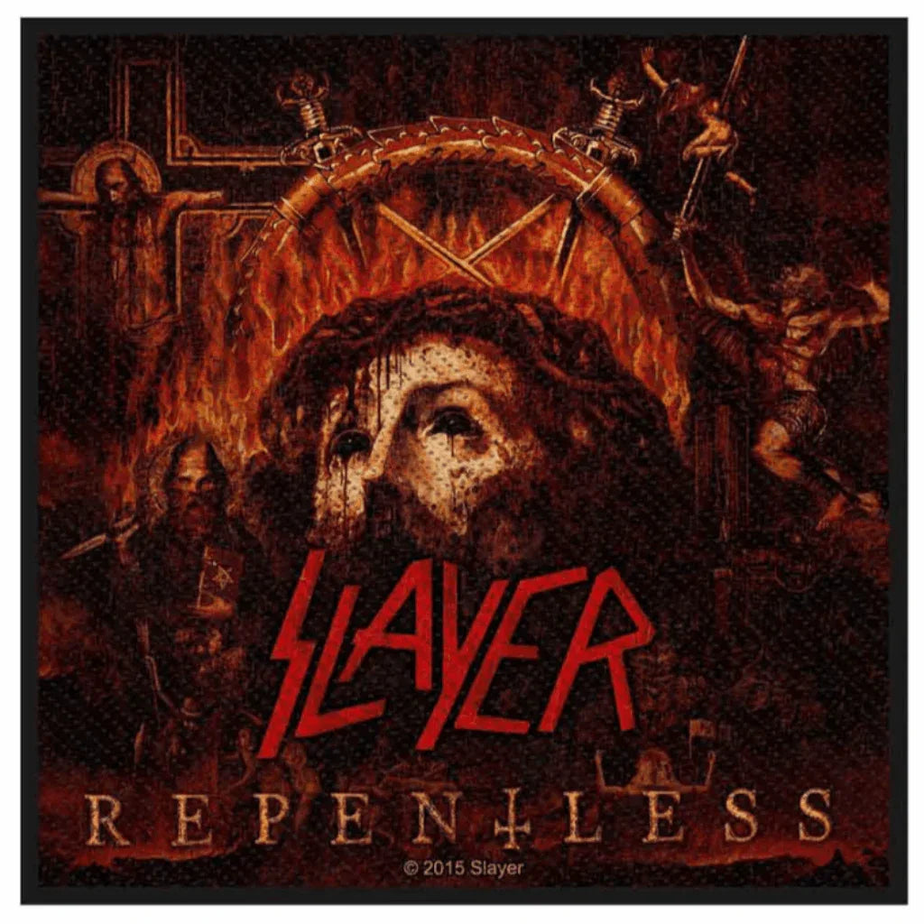 Slayer Patch · Repentless (10cm x 10cm) - Totenkopf.com