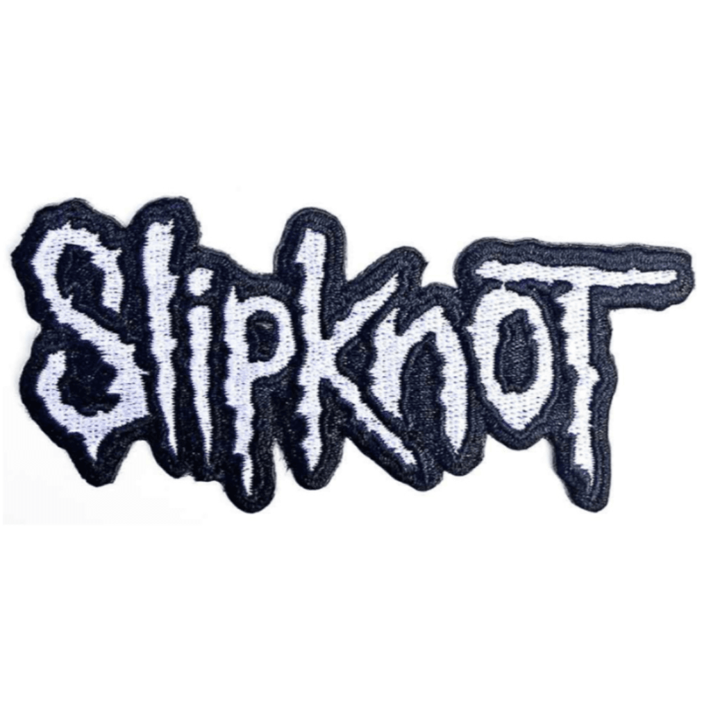 Slipknot Aufnäher Patch Logo Black Border