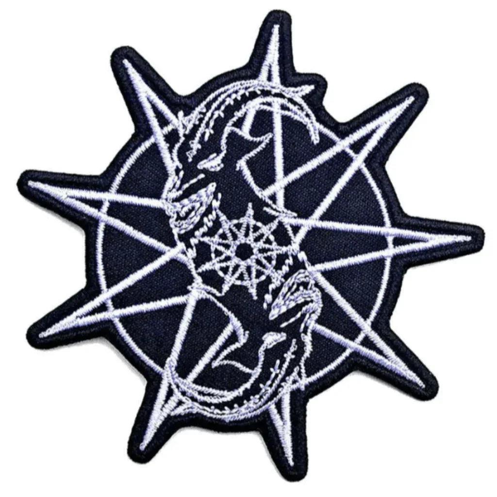 slipknot-aufnaeher-patch-goat-star - Totenkopf.com