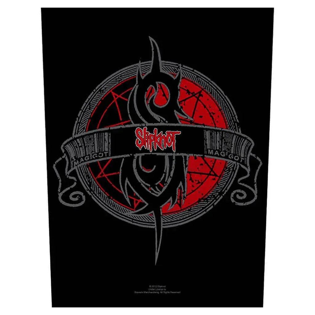 Slipknot Backpatch Rückenaufnäher · Crest (29cm x 34cm) - Totenkopf.com