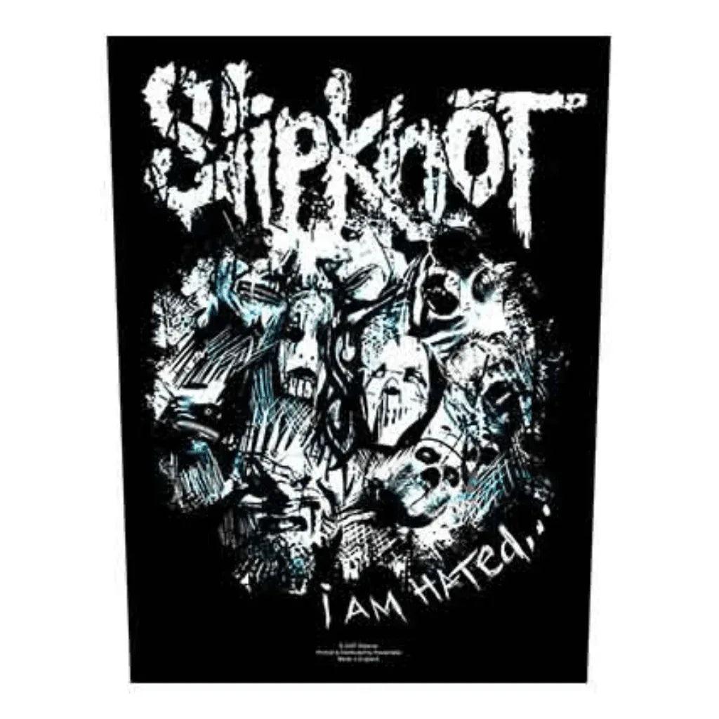 Slipknot Backpatch Rückenaufnäher · I Am Hated (29cm x 34cm) - Totenkopf.com