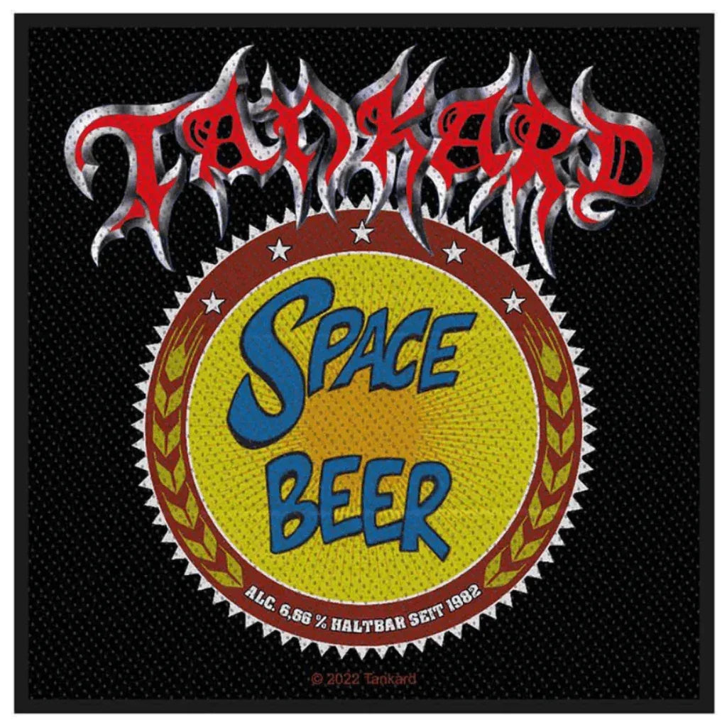 Tankard Patch · Space Beer (10cm x 10cm) - Totenkopf.com