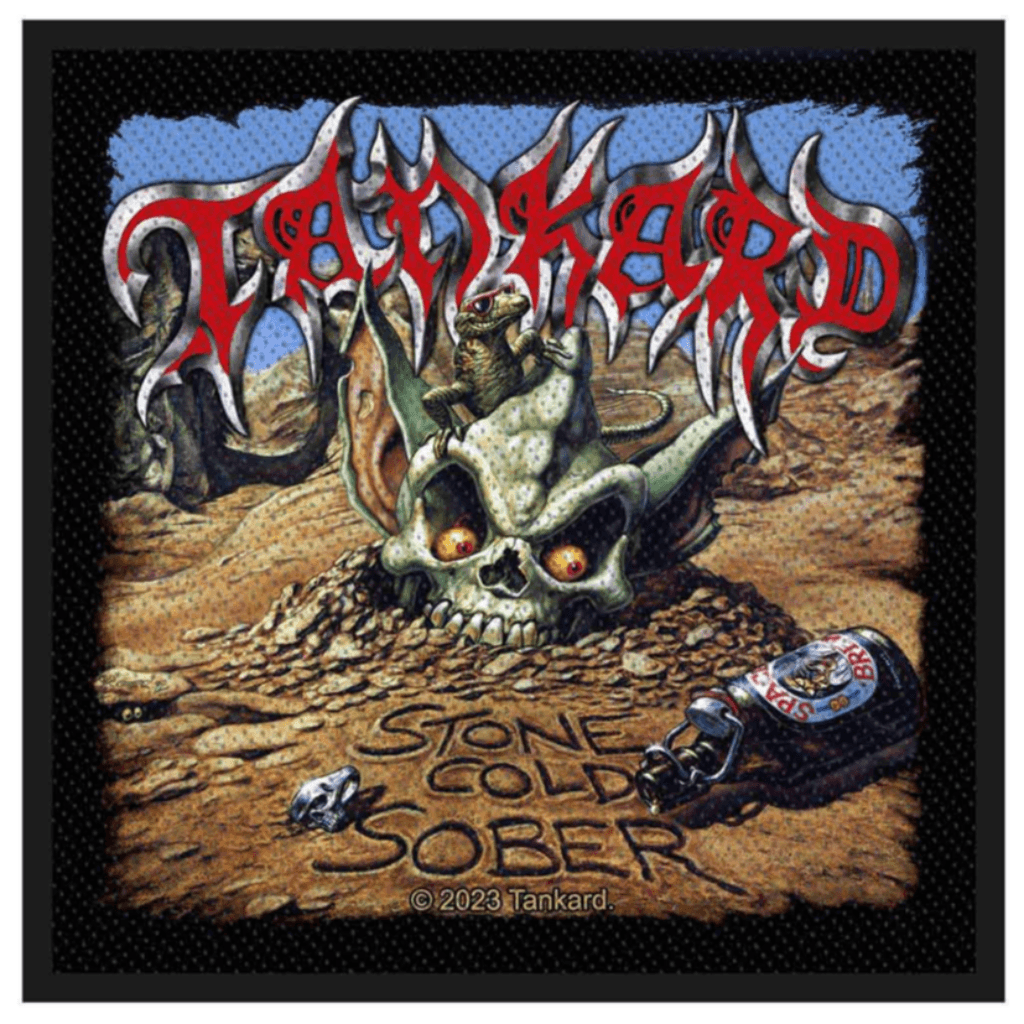 Tankard Aufnäher Patch Stone Cold Sober