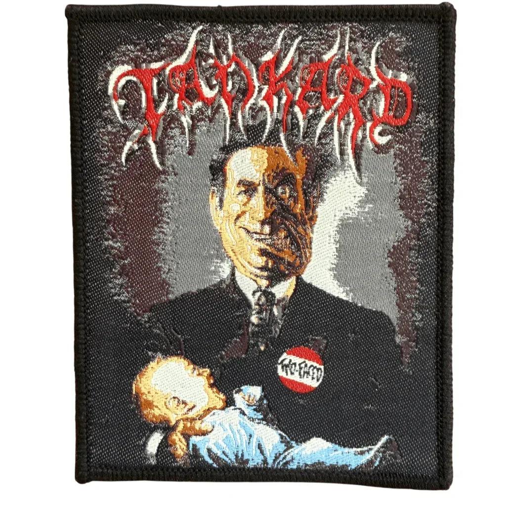 Tankard Patch · Two Faced (8cm x 10cm) - Totenkopf.com
