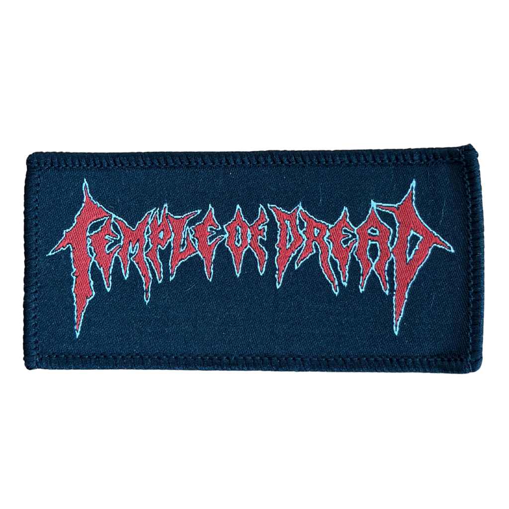 Temple Of Dread Patch · Logo Stripe (10cm x 5cm)