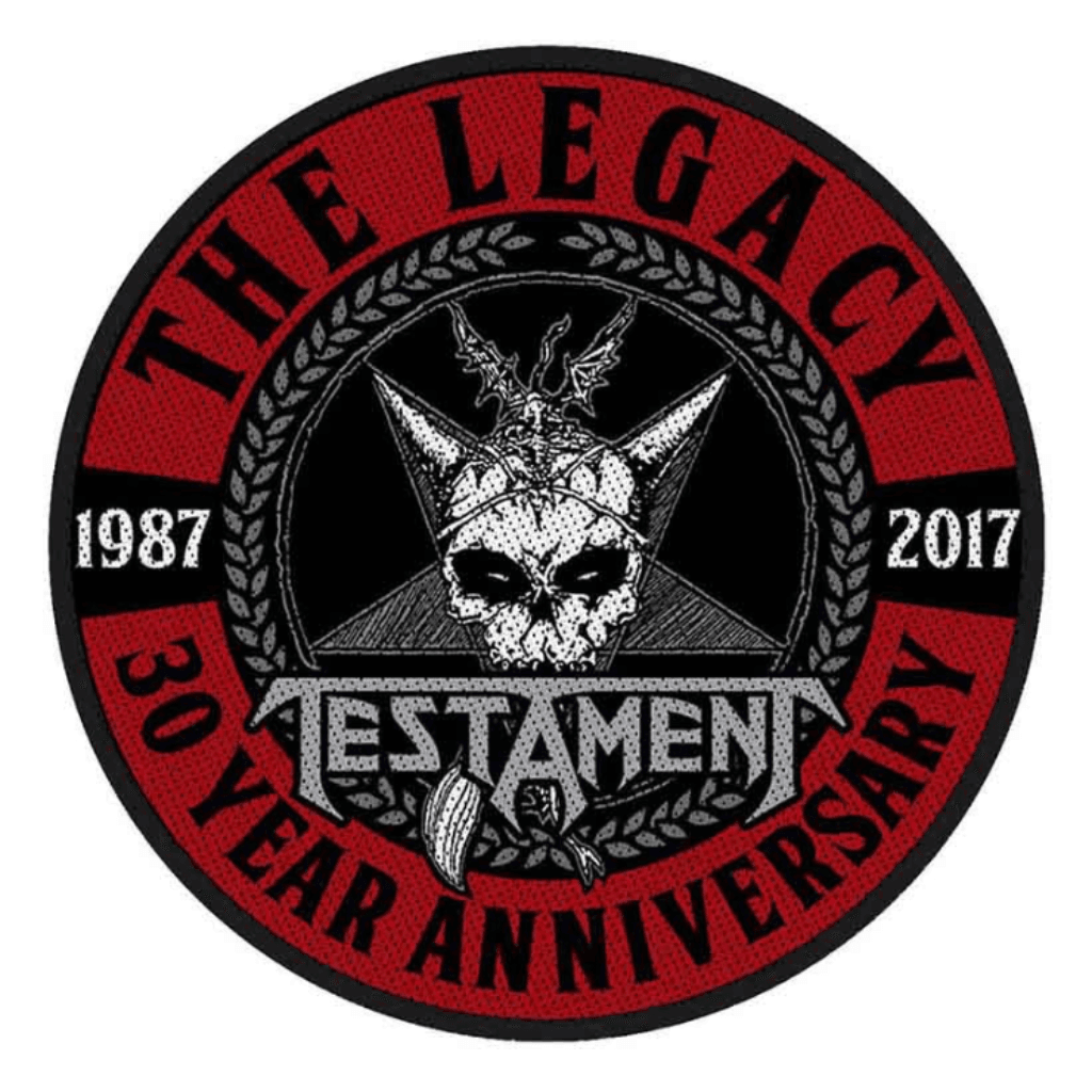 Testament Aufnäher Patch The Legacy 30 Years Anniversary