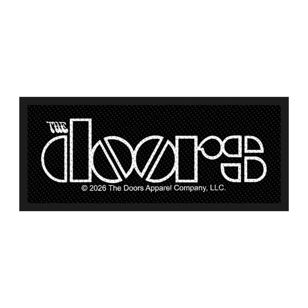 the-doors-patch-text-logo-stripe - Totenkopf.com
