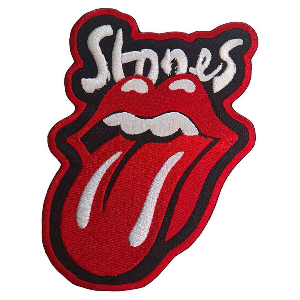 The Rolling Stones Patch · Classic Licks Zunge (8cm x 13cm)